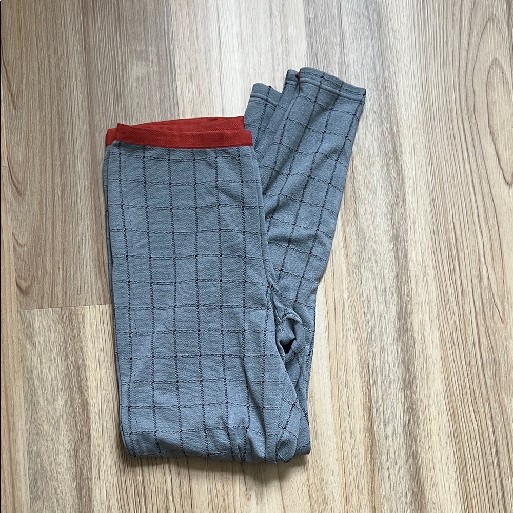 HUE Women's Medium Windowpane Loafer Leggings